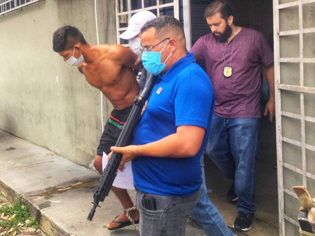 Cleber foi preso em Itacoatiara - Foto: Jander Robson/Portal do Holanda