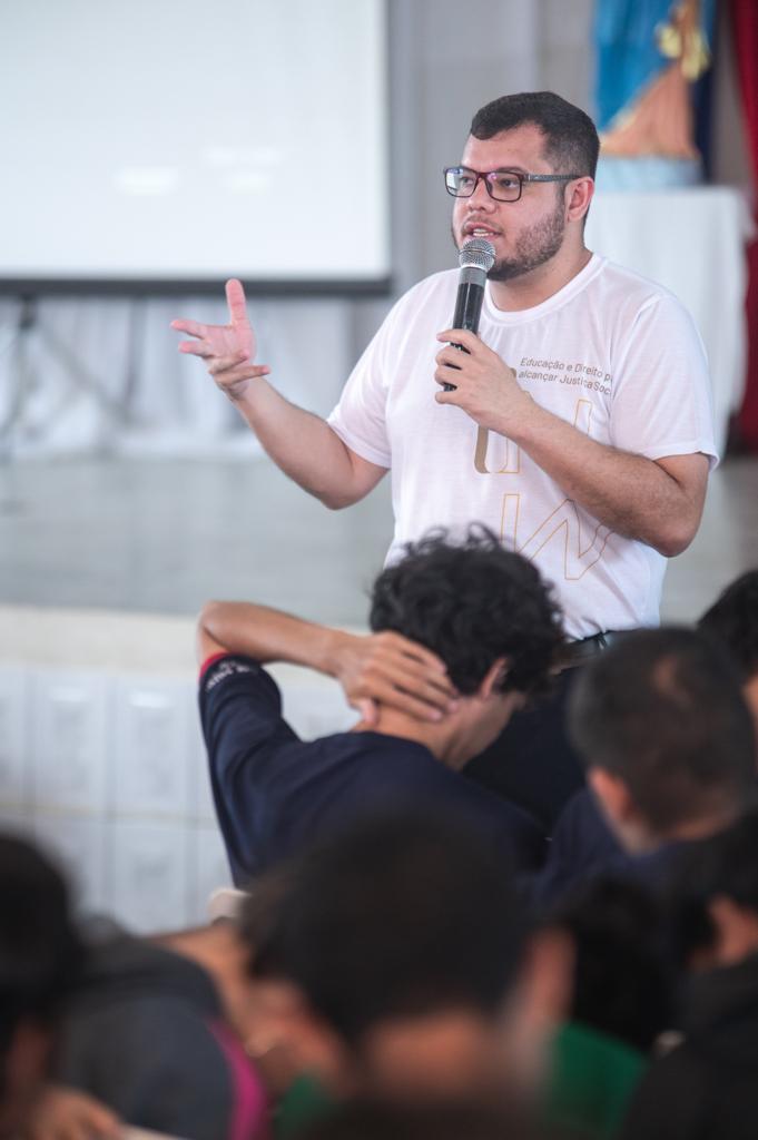 Foto: Sara Rangel / William Ruiz, gerente de projetos sociais do INW