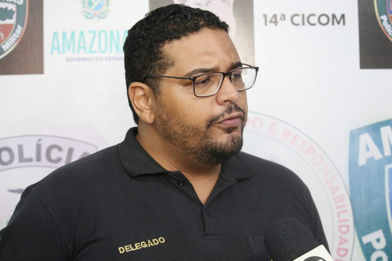 Delegado foi at&eacute; o hospital Jo&atilde;o L&uacute;cio fazer a pris&atilde;o em flagrante do suspeito - Foto: Jander Robson