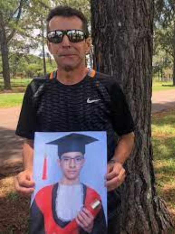 Wilson Viera, pai de Kaua. Foto: Reprodu&ccedil;&atilde;o