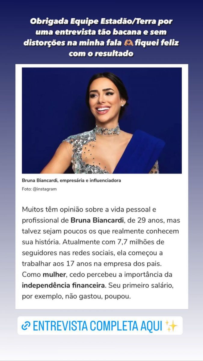 Imagem: Reprodu&ccedil;&atilde;o/Instagram