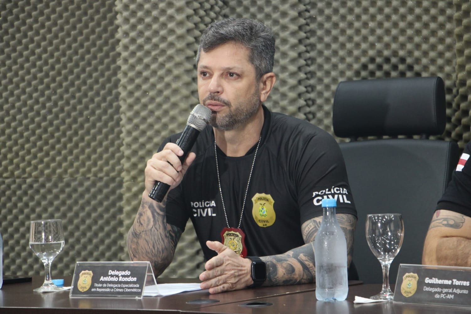 Delegado Ant&ocirc;nio Rondon - Foto: Jander Robson/Portal do Holanda