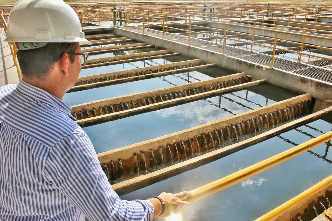 Reservat&oacute;rio de &aacute;gua sede na Compensa - Foto: Jander Robson / Portal do Holanda