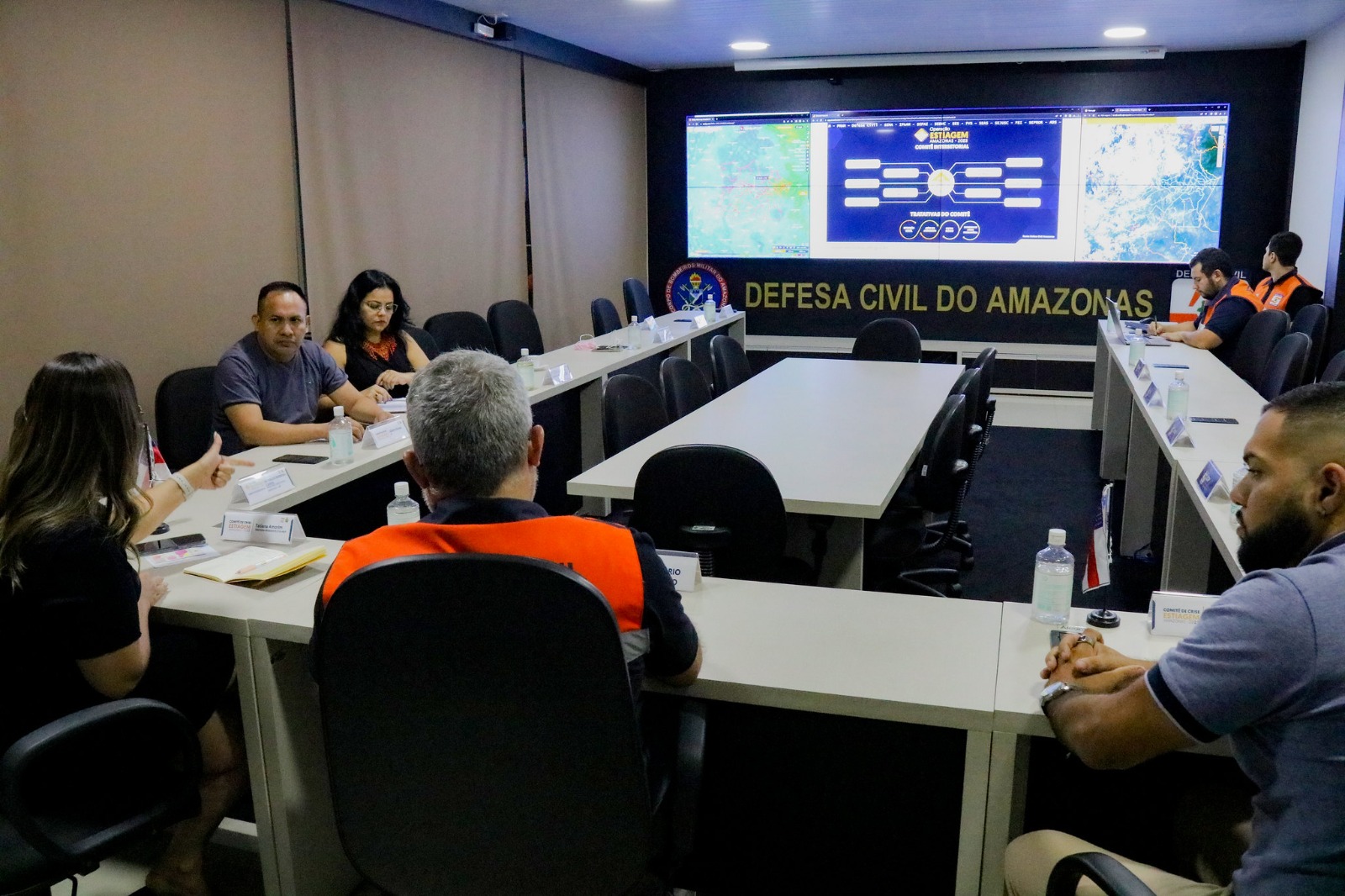 Reuni&atilde;o do Comit&ecirc; Intersetorial de Enfrentamento &agrave; Estiagem. - Foto: Mylena Matos / Defesa Civil