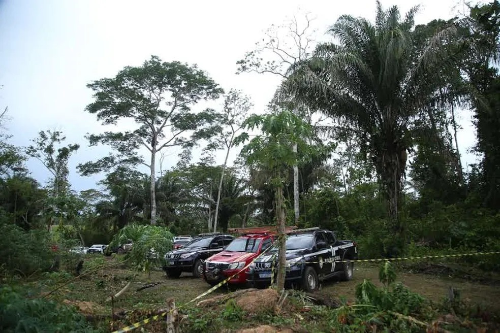 Avi&atilde;o caiu por volta de 6h30 da manh&atilde; deste domingo. &mdash; Foto: Dh&aacute;rcules Pinheiro/Sejusp