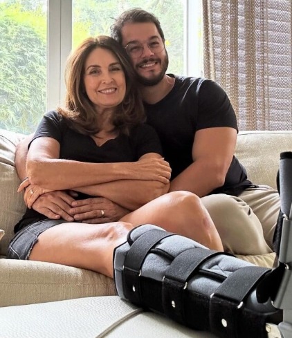 F&aacute;tima Bernardes e T&uacute;lio Gadelha - Foto: Reprodu&ccedil;&atilde;o/Instagram