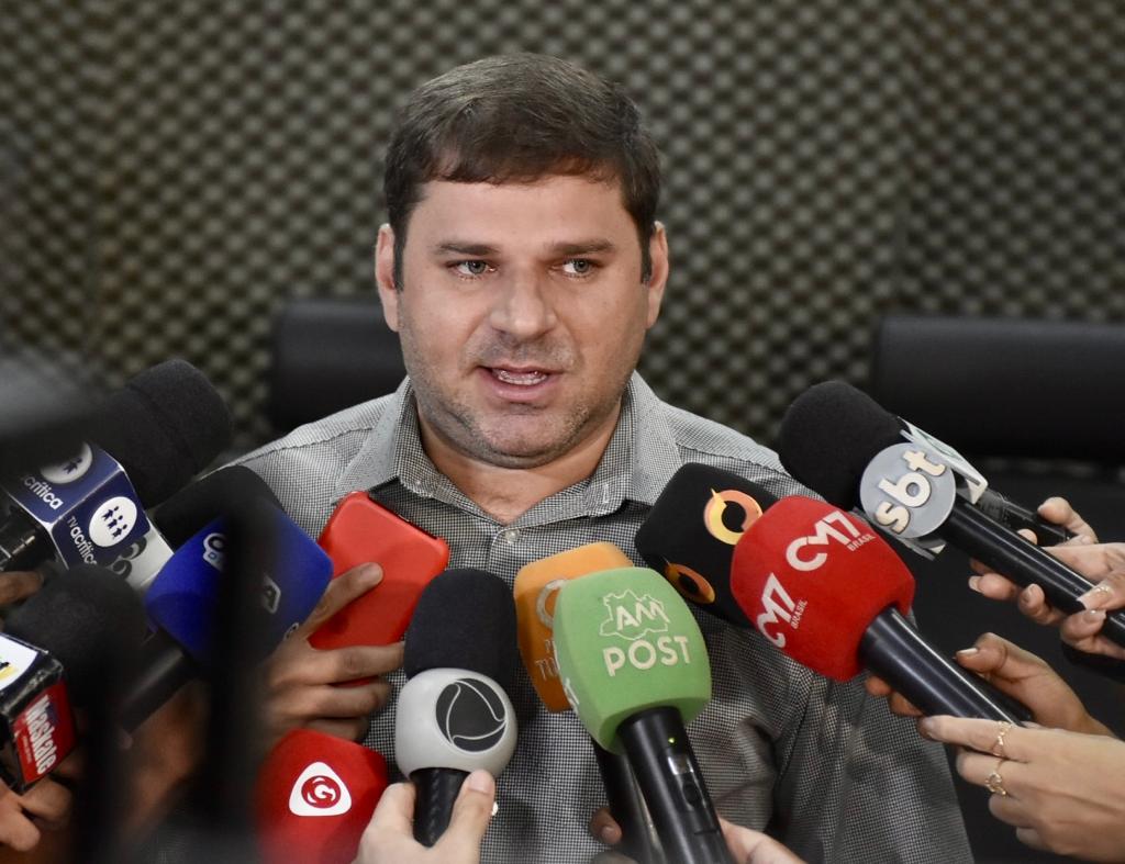 Delegado F&aacute;bio Aly, titular do 8&ordm; DIP. - Foto: Erlon Rodrigues/PC-AM