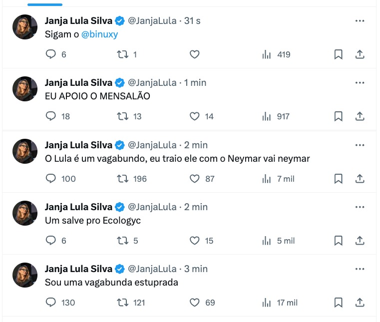 Foto: Reprodu&ccedil;&atilde;o / X