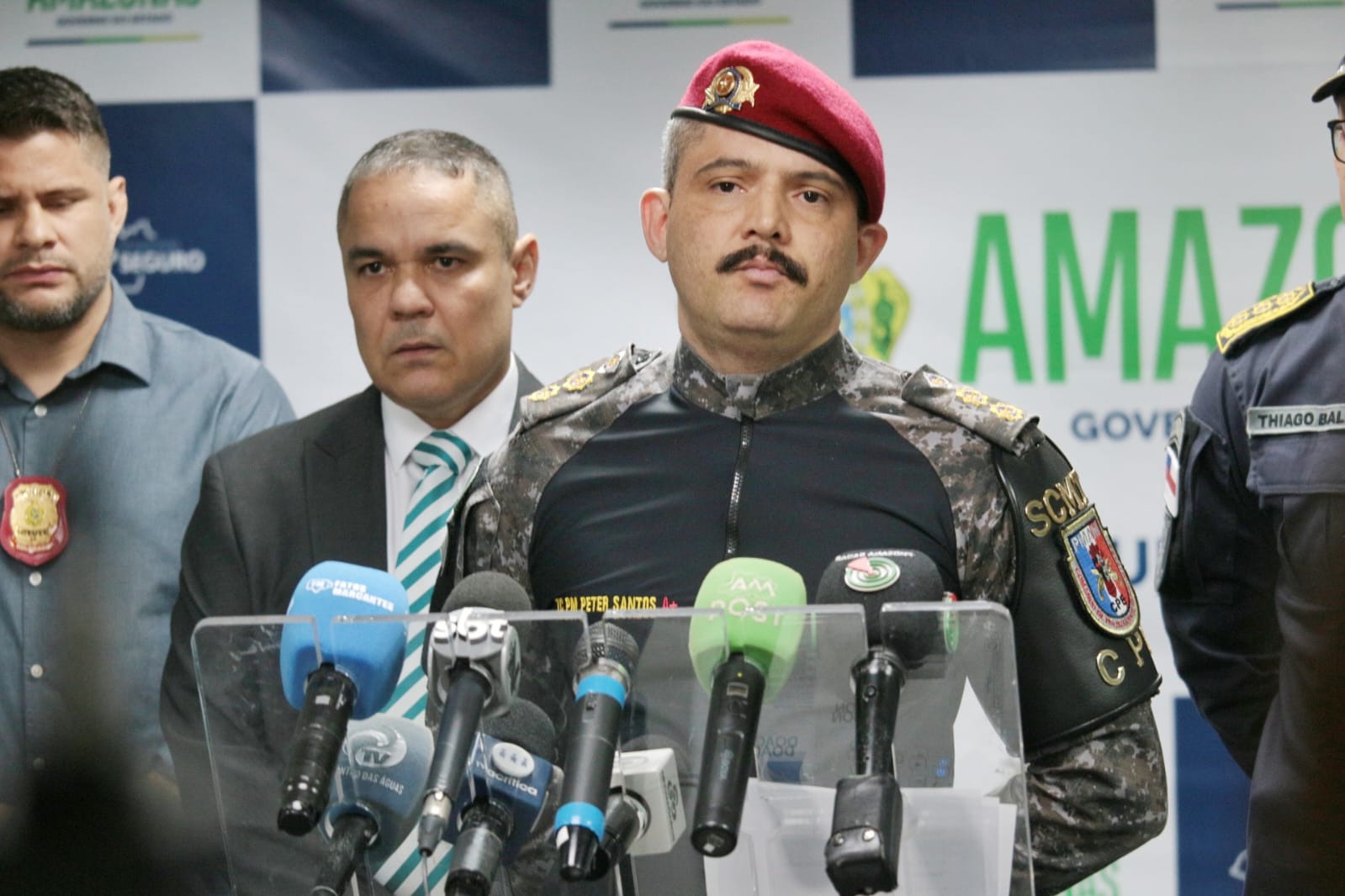 Comandante do CPE, Peter Santos / Foto: Jander Robson / Portal do Holanda