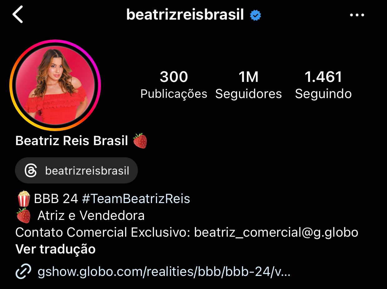 Imagem: Reprodu&ccedil;&atilde;o/Instagram