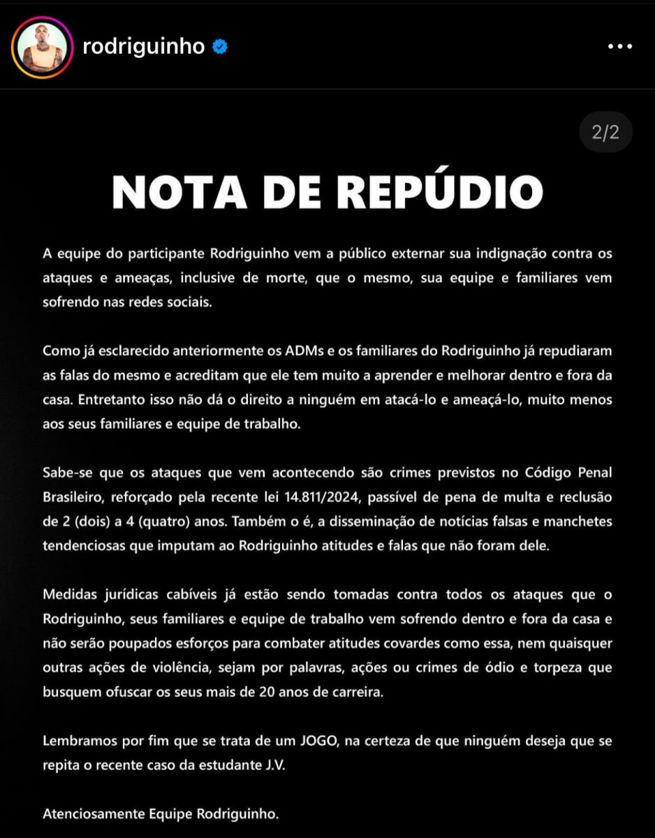 Imagem: Reprodu&ccedil;&atilde;o/Instagram