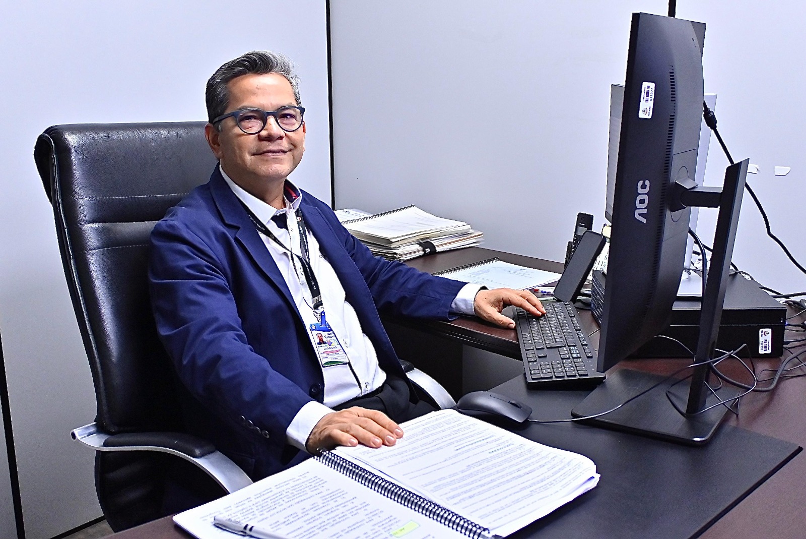Diretor de Licita&ccedil;&otilde;es e Contratos (Dilcon) do TCE-AM, L&uacute;cio Gois. - Foto: Foto: Joel Arthus