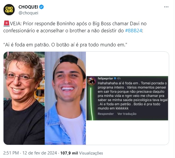 Imagem: Reprodu&ccedil;&atilde;o/Twitter