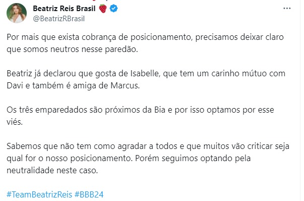 Imagem: Reprodu&ccedil;&atilde;o/Twitter