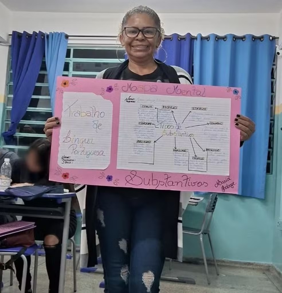 Solange est&aacute; cursando o ensino m&eacute;dio &mdash; Foto: Arquivo pessoal