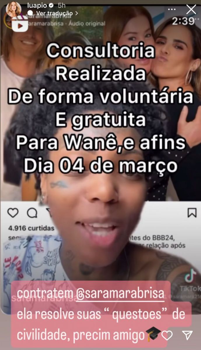 Imagem: Reprodu&ccedil;&atilde;o/Instagram