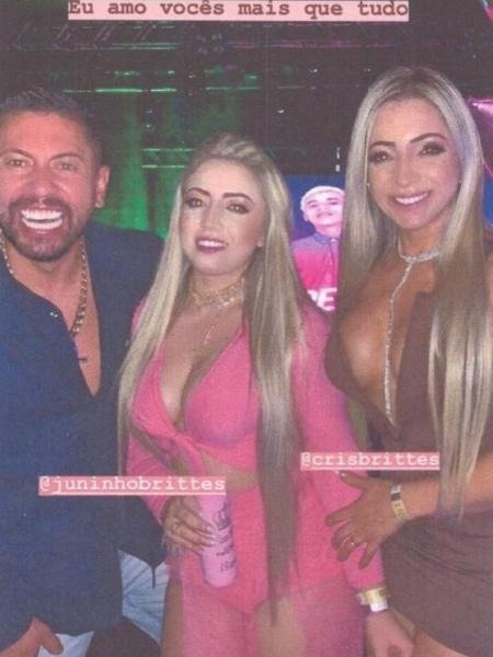 Fam&iacute;lia Brittes no anivers&aacute;rio de Allana. - Foto: Reprodu&ccedil;&atilde;o Instagram