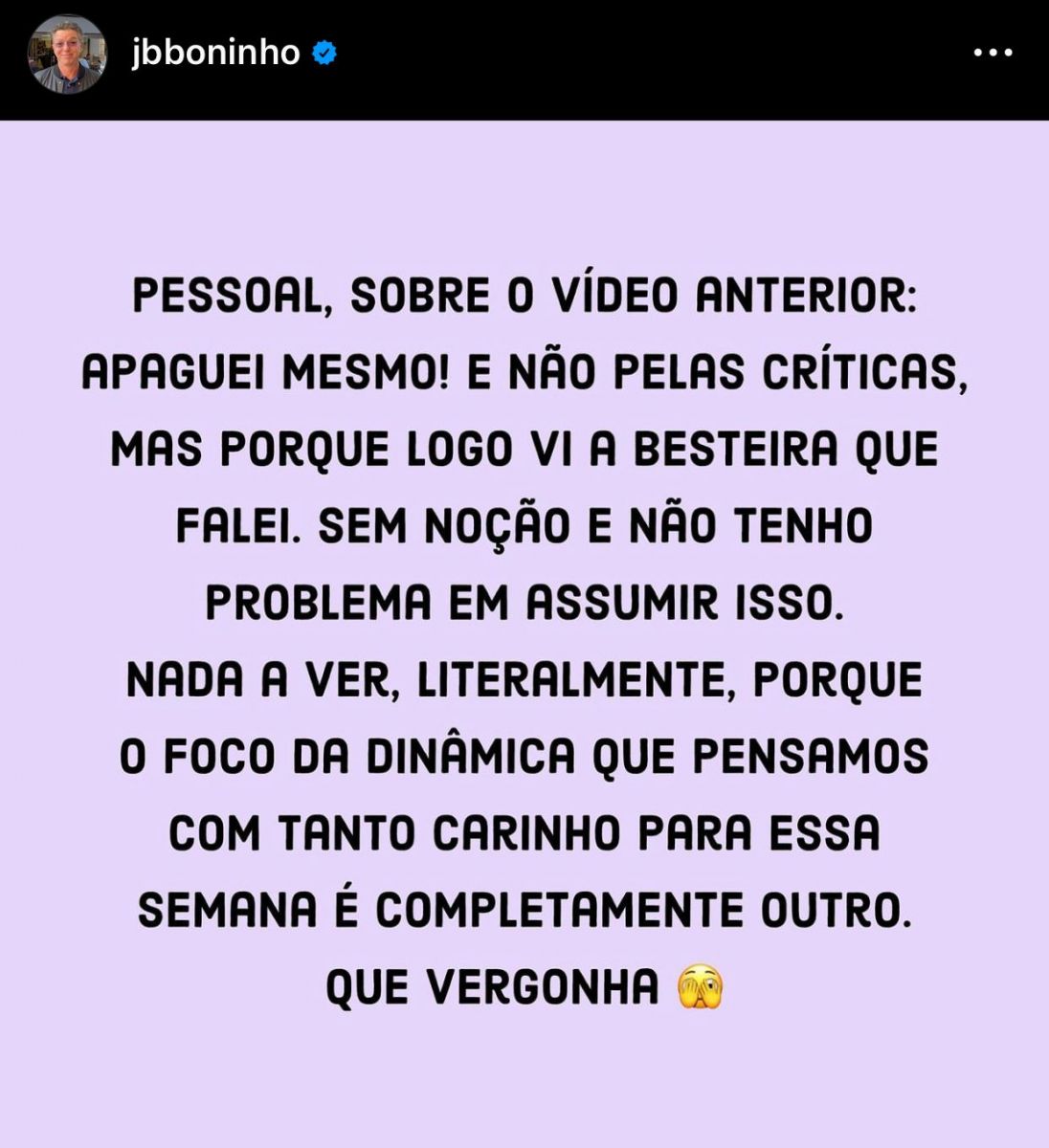 Imagem: Reprodu&ccedil;&atilde;o/Instagram