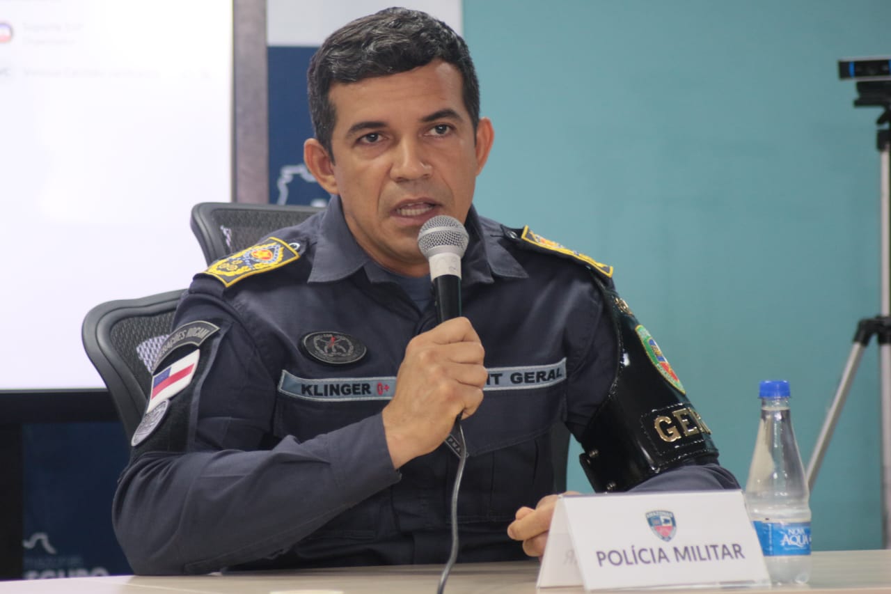 Coronel da PM, Klinger Paiva - Foto: Jander Robson/Portal do Holanda