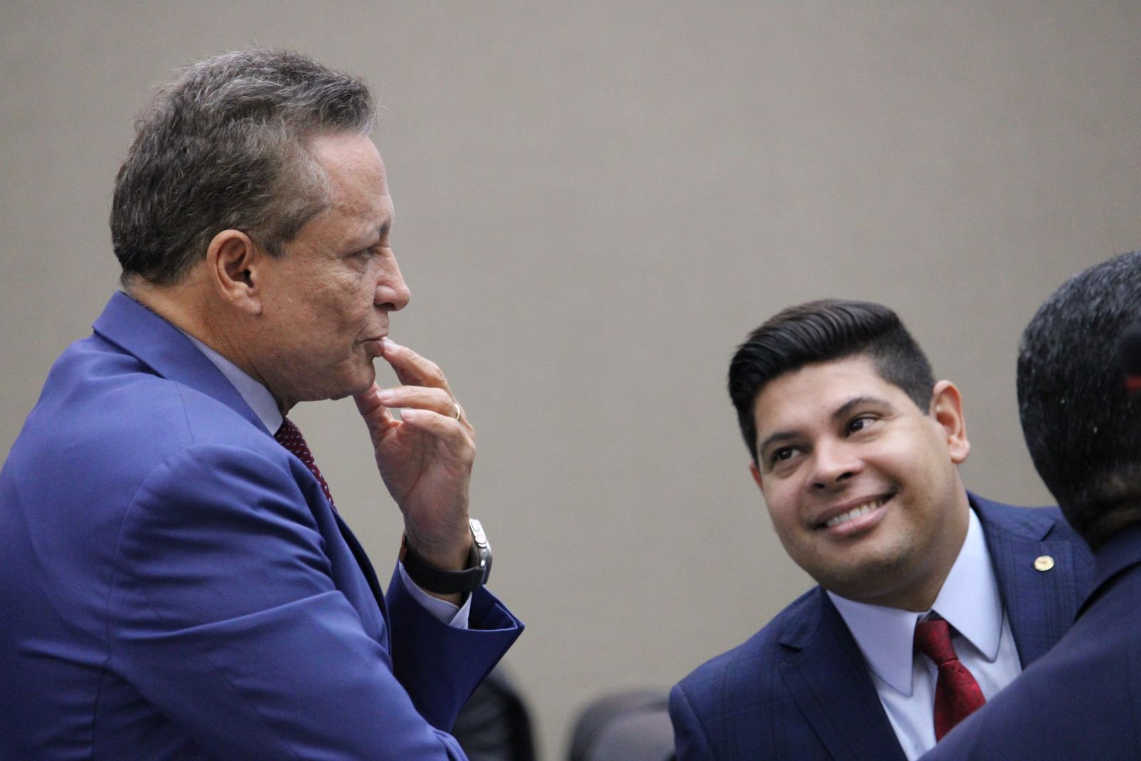 Mario C&eacute;sar Filho (Uni&atilde;o Brasil) e Adjunto Afonso (Uni&atilde;o Brasil)/ Autor da foto: Shuam Mom