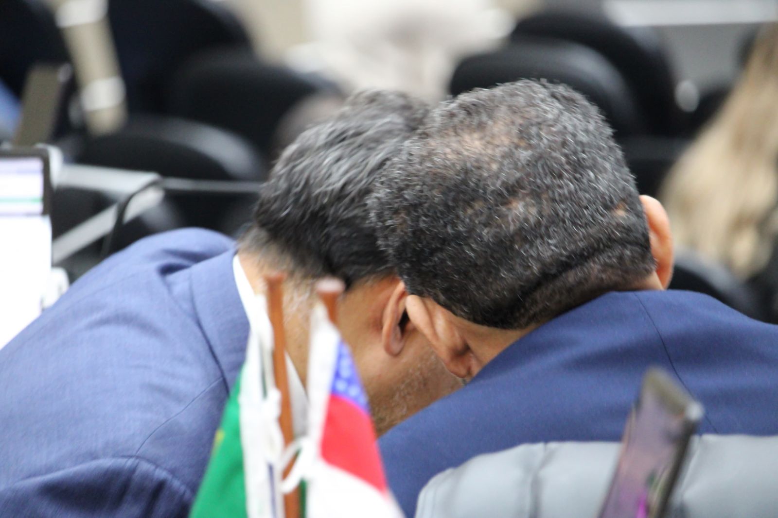 Deputado Rozenha (PMB) e Felipe Souza (Patriota) / Foto: Shuam Mom