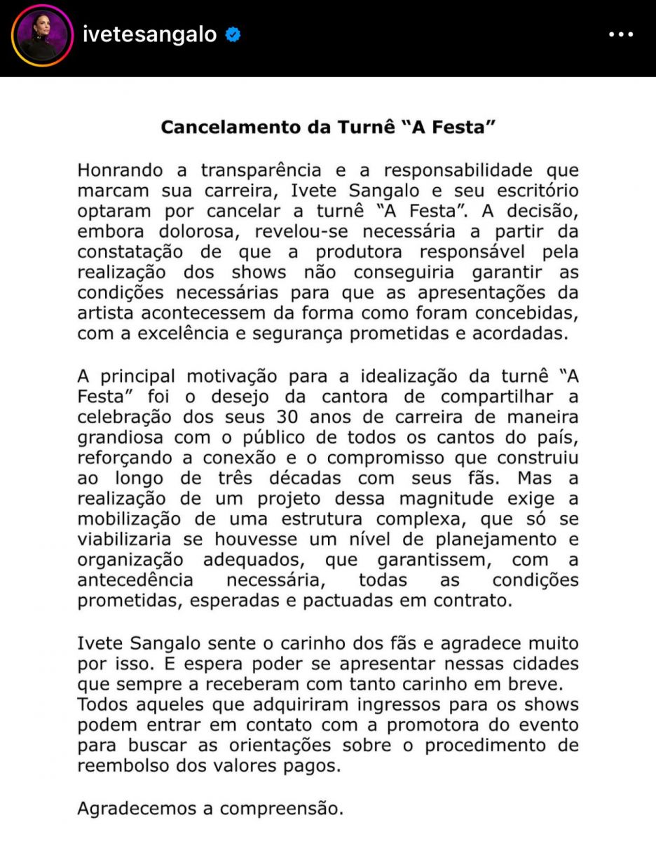 Imagem: Reprodu&ccedil;&atilde;o/Instagram