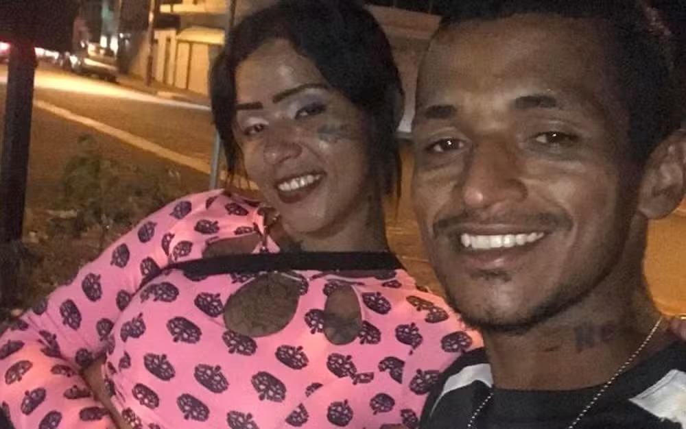 Suspeitos Gabriely Cristina de Araujo Prudente de Mello e Igor da Silva Nunes Logrado. &mdash; Foto: Divulga&ccedil;&atilde;o