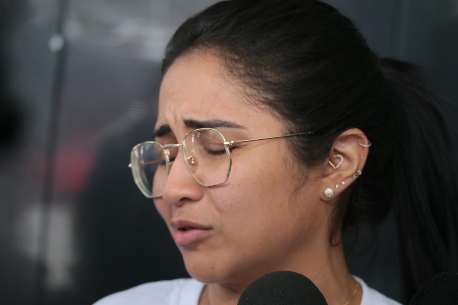 La&iacute;s, esposa de James - Foto: Jander Robson/Portal do Holanda
