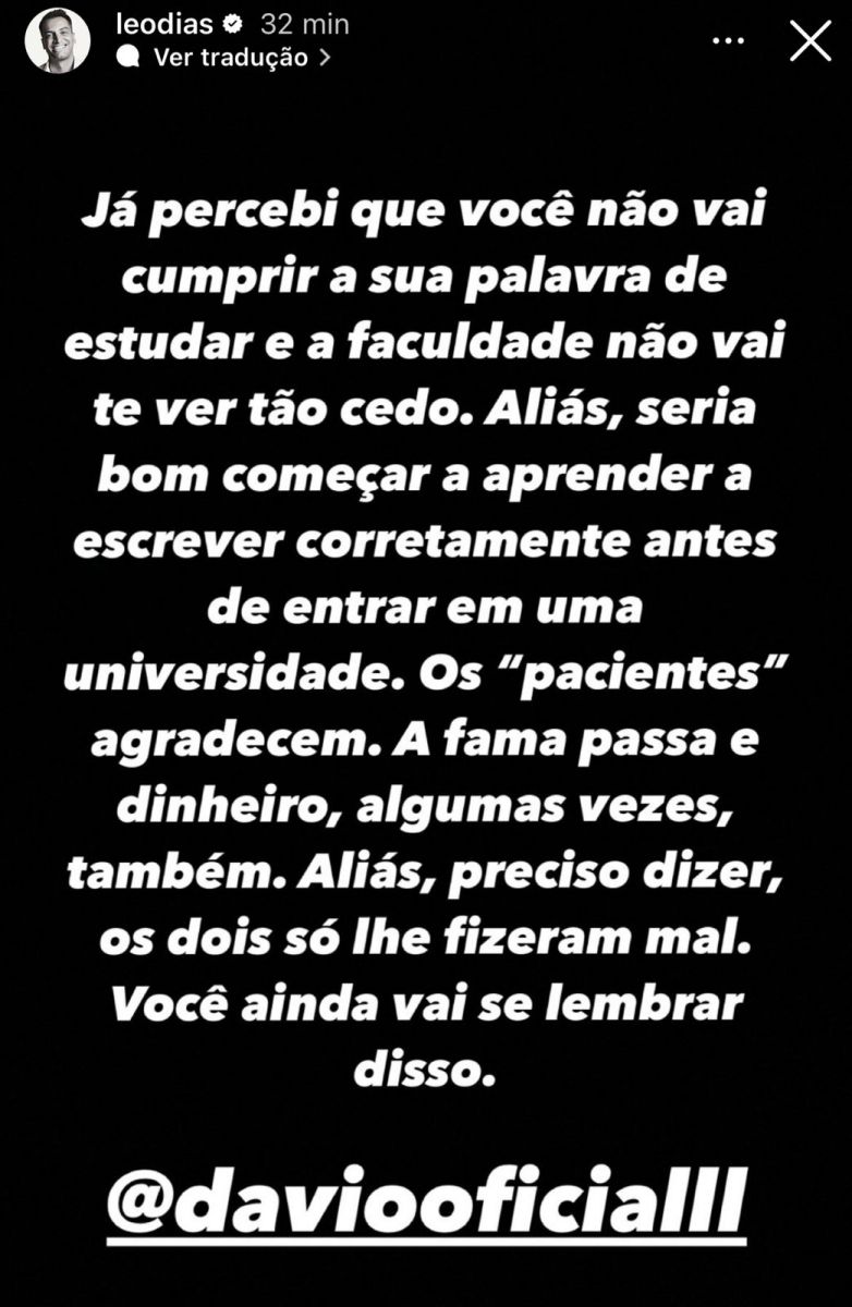 Imagem: Reprodu&ccedil;&atilde;o/Instagram