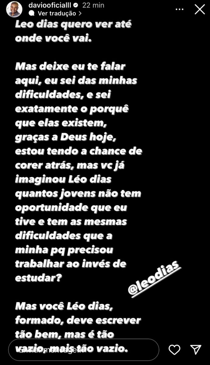 Imagem: Reprodu&ccedil;&atilde;o/Instagram