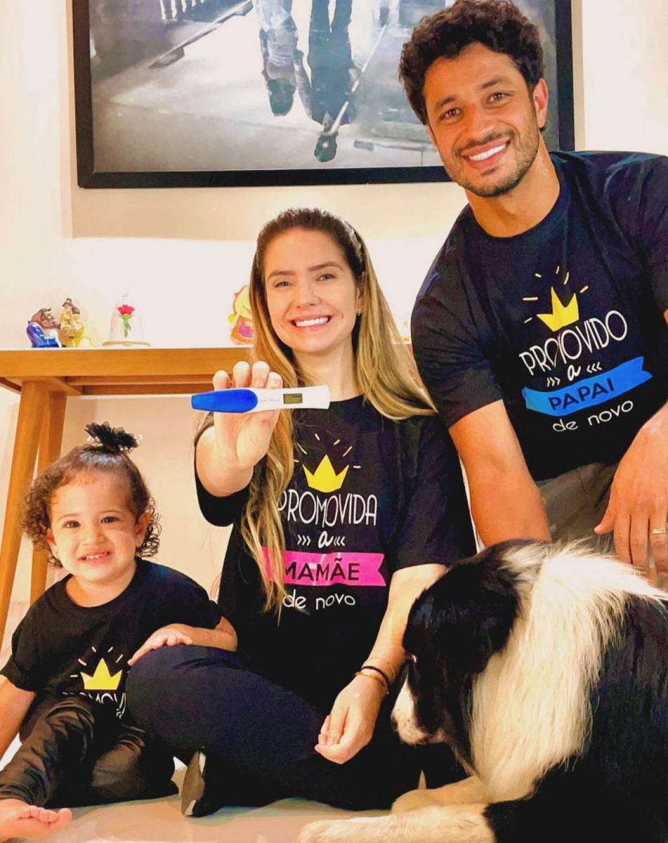 Casal espera sua segunda filha - Foto: Reprodu&ccedil;&atilde;o/Instagram