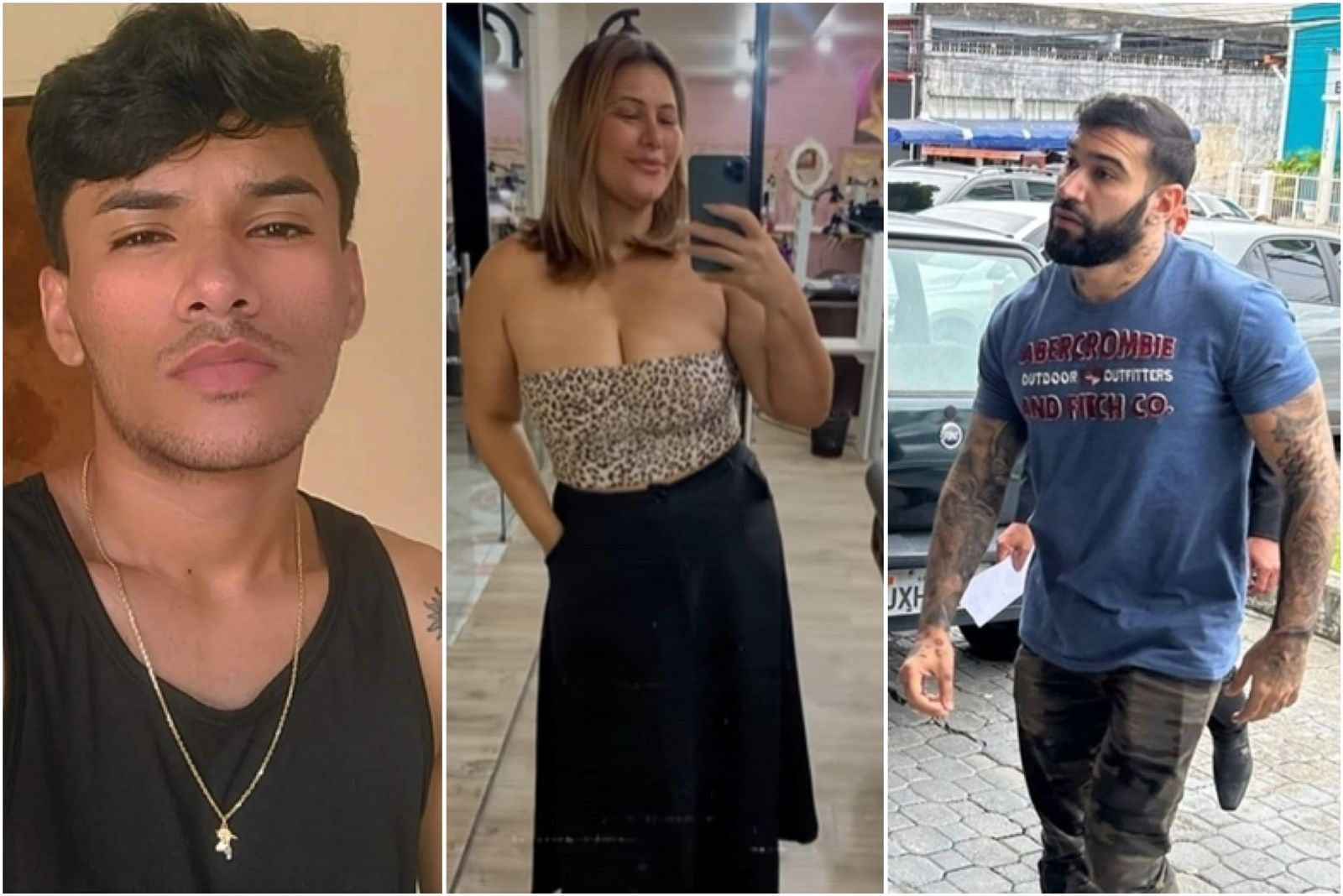 Marlisson, Claudiele e Bruno Roberto / Foto: Reprodu&ccedil;&atilde;o e Divulga&ccedil;&atilde;o