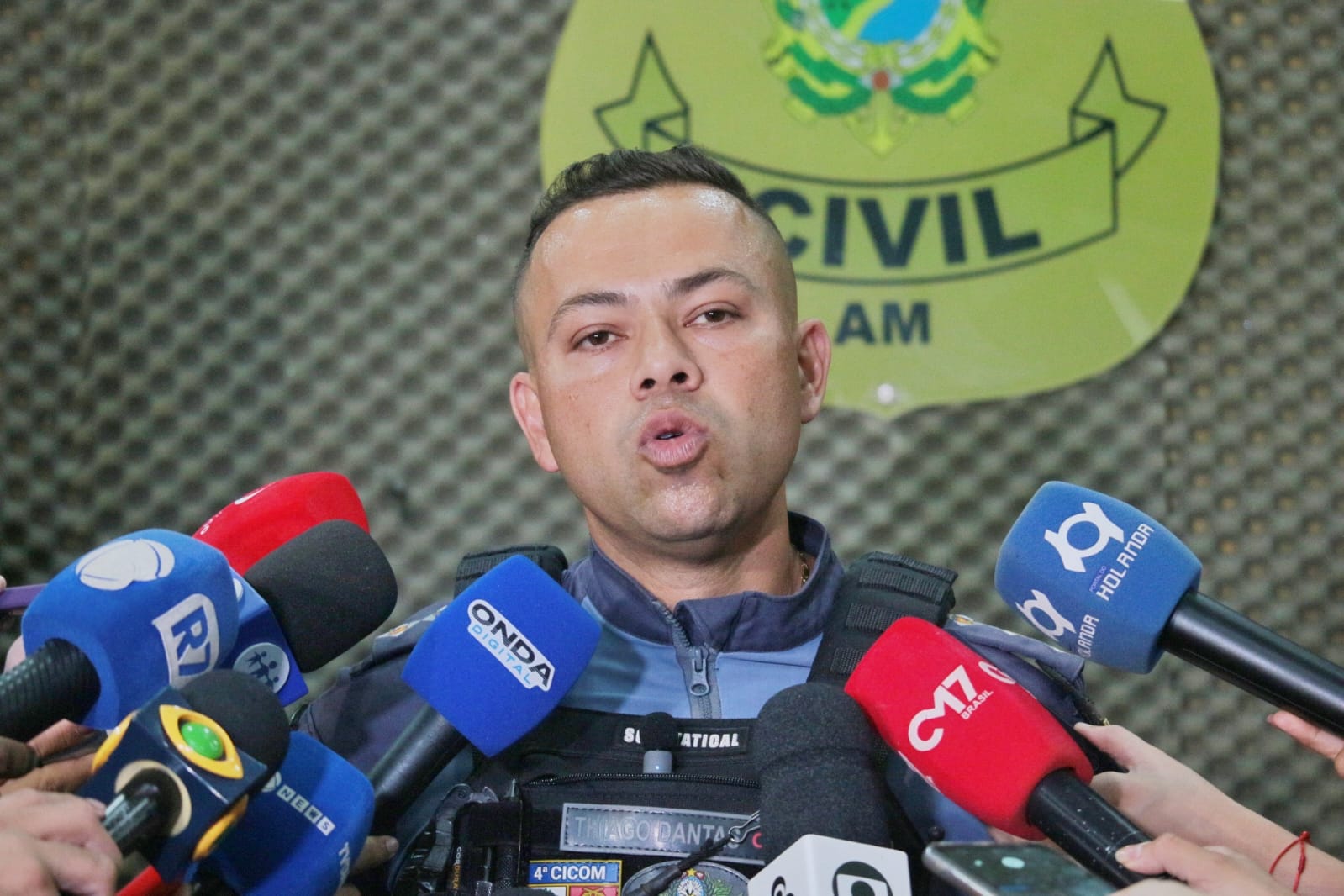 Capit&atilde;o Thiago Dantas - Foto: Jander Robson/Portal do Holanda