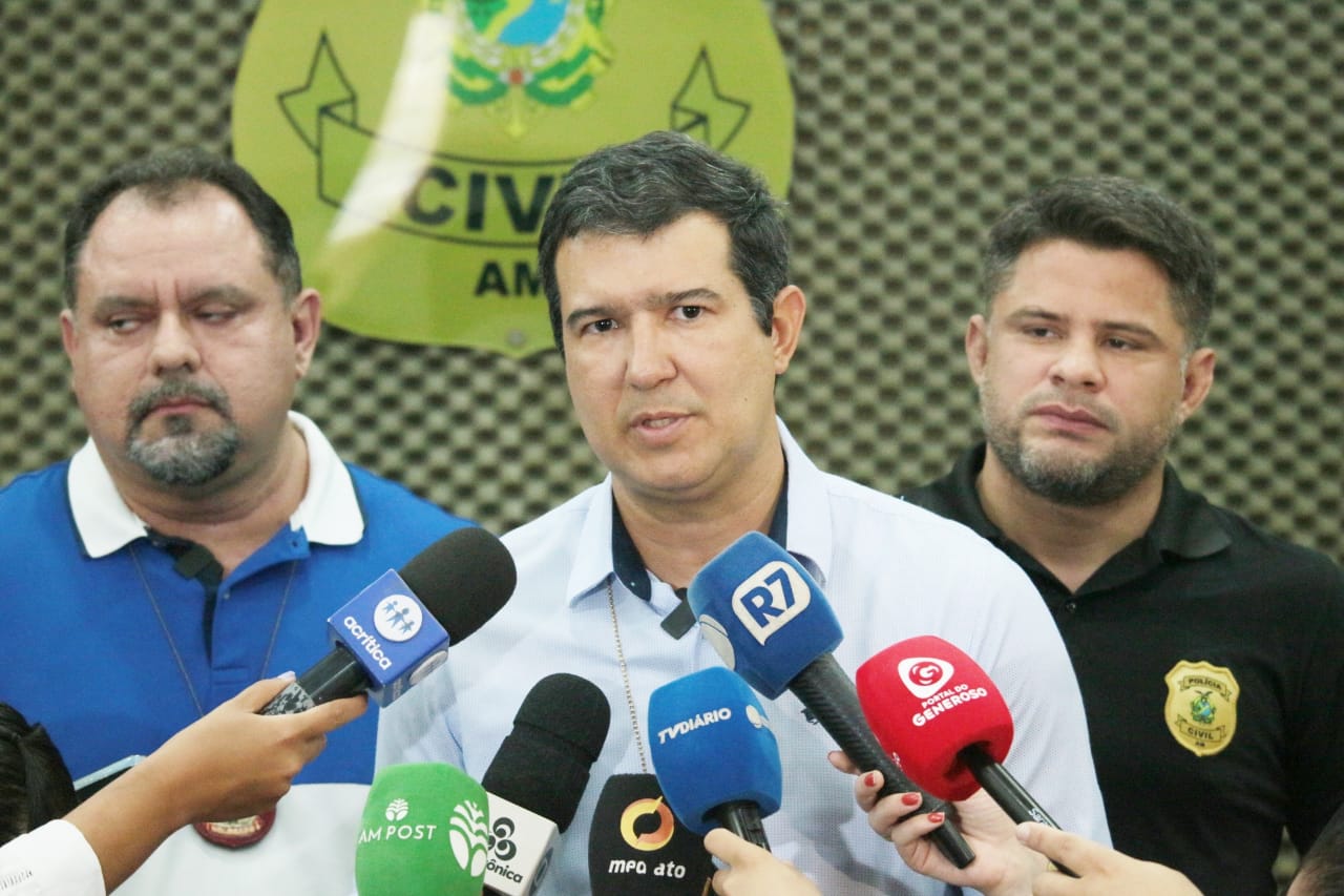 Delegado Rodrigo Barreto, titular da DERFV - Foto: Jander Robson/ Portal do Holanda