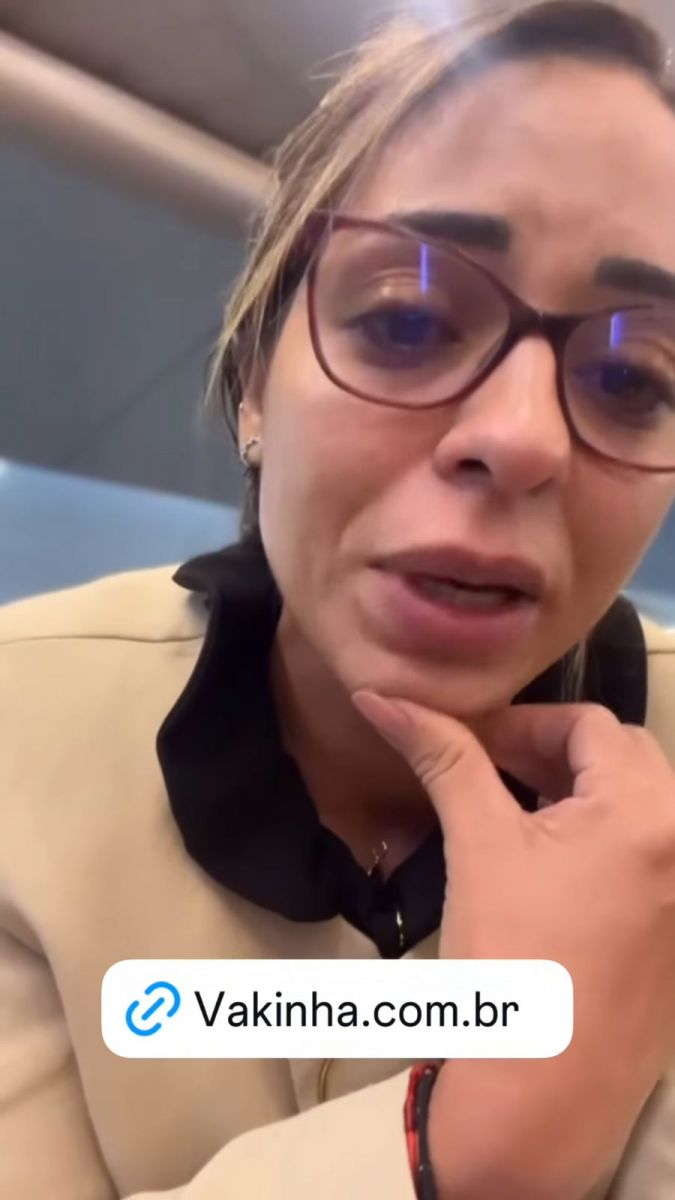 Irm&atilde; de Cl&iacute;sia falando sobre a vaquinha online nas redes sociais - Imagem: Reprodu&ccedil;&atilde;o/Instagram