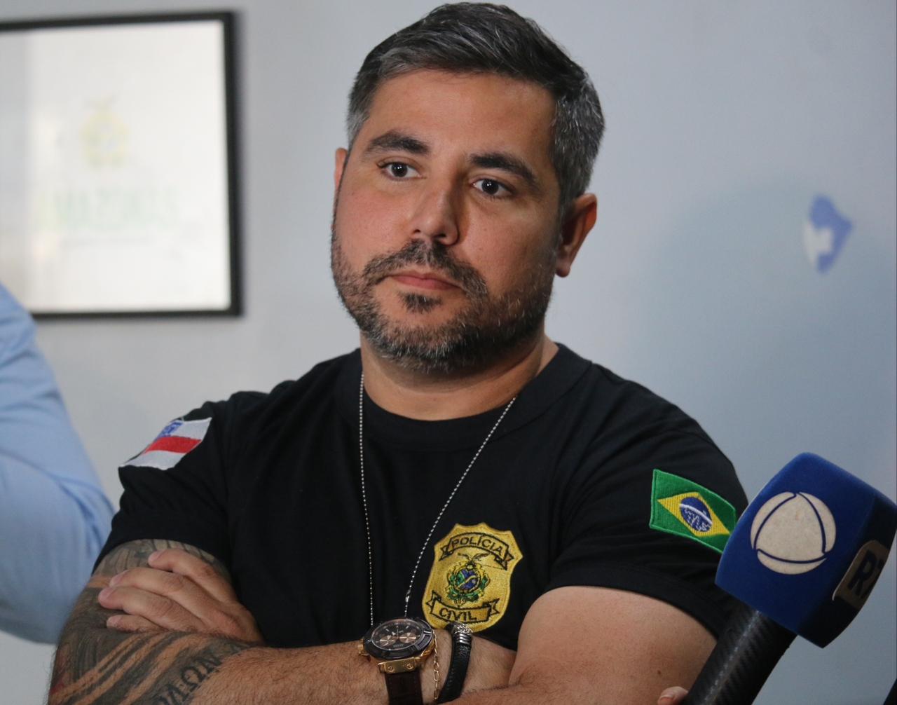 Delegado C&iacute;cero T&uacute;lio - Foto: Jander Robson/Portal do Holanda