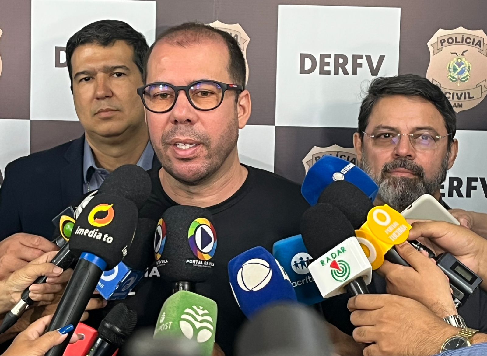 Delegado Bruno Fraga. Foto: Jander Robson/Portal do Holanda