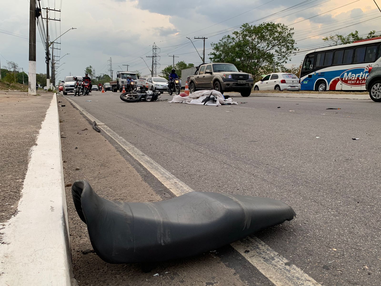 A maioria dos acidentes s&atilde;o causados pela falta de habilidades dos condutores - foto: Caio Guarlotte / Portal do Holanda