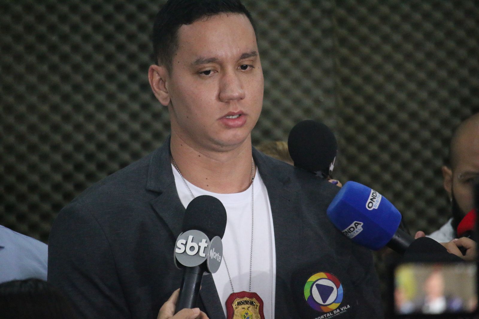 Delegado John Castilho- Foto: Jander Robson/Portal do Holanda