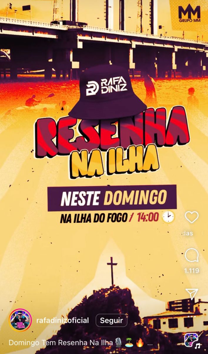 Foto: Reprodu&ccedil;&atilde;o/Instagram Rafa Diniz