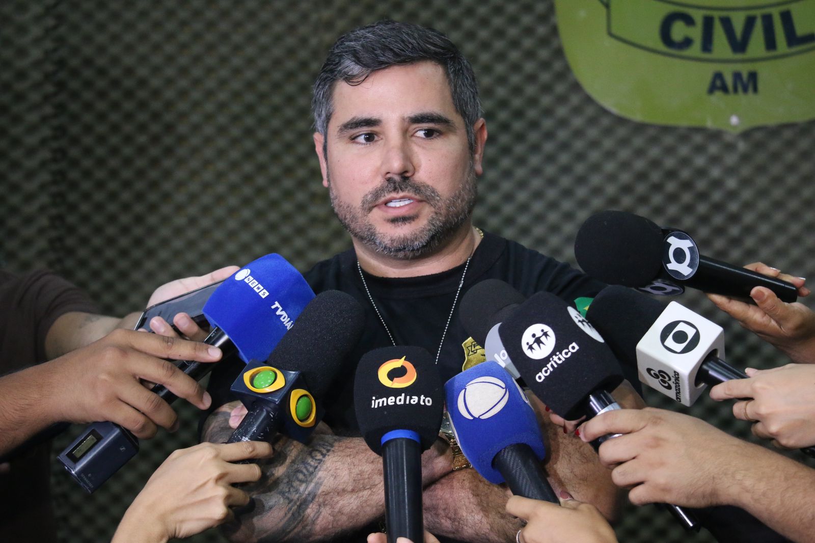 Delegado C&iacute;cero T&uacute;lio - Foto: Jander Robson/Portal do Holanda