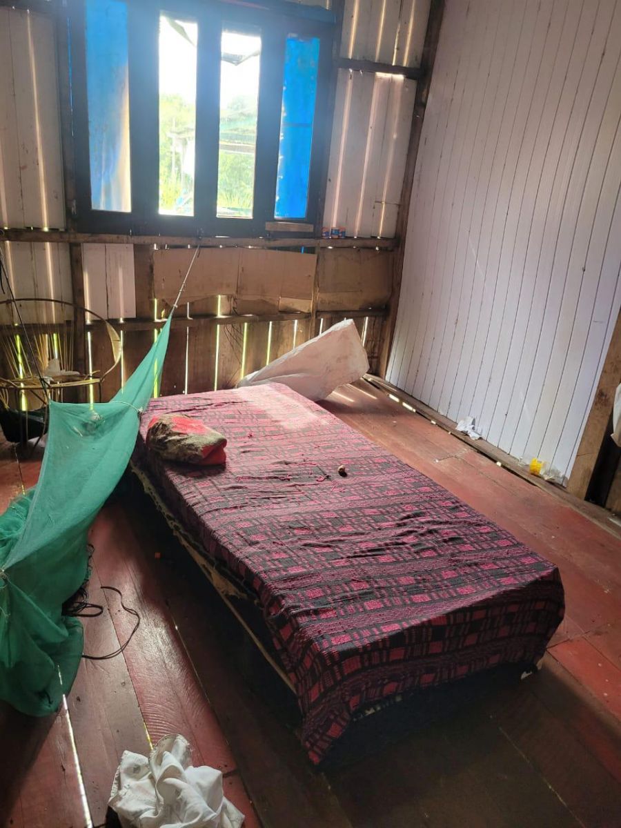 Local onde a idosa morava - Foto: Divulga&ccedil;&atilde;o