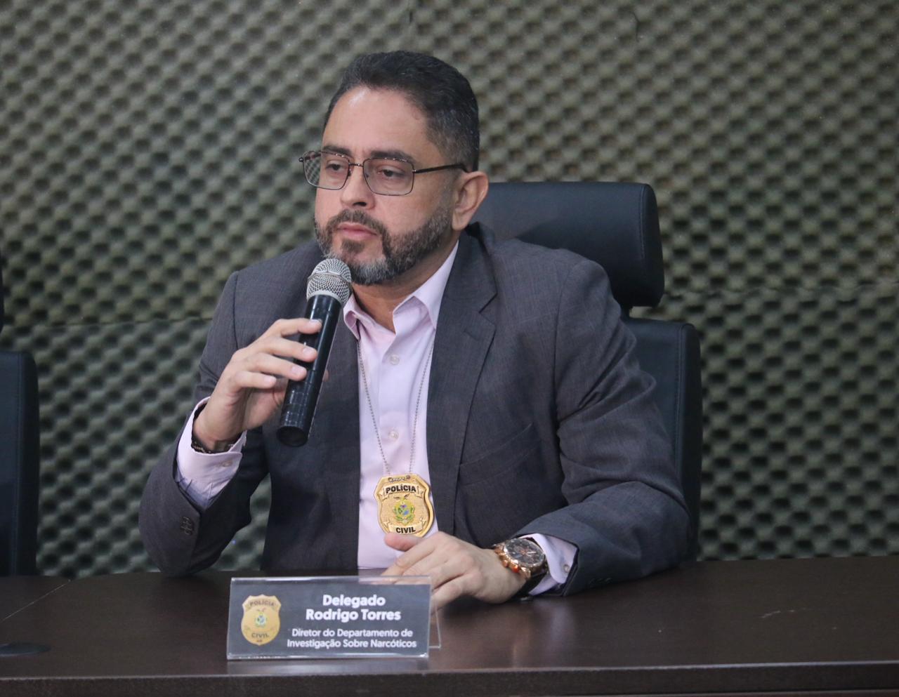 Delegado Rodrigo Barreto - Foto: Jander Robson/Portal do Holanda