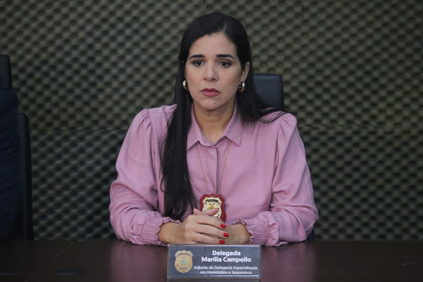 Delegada Mar&iacute;lia Campello - Foto: Jander Robson/Portal do Holanda