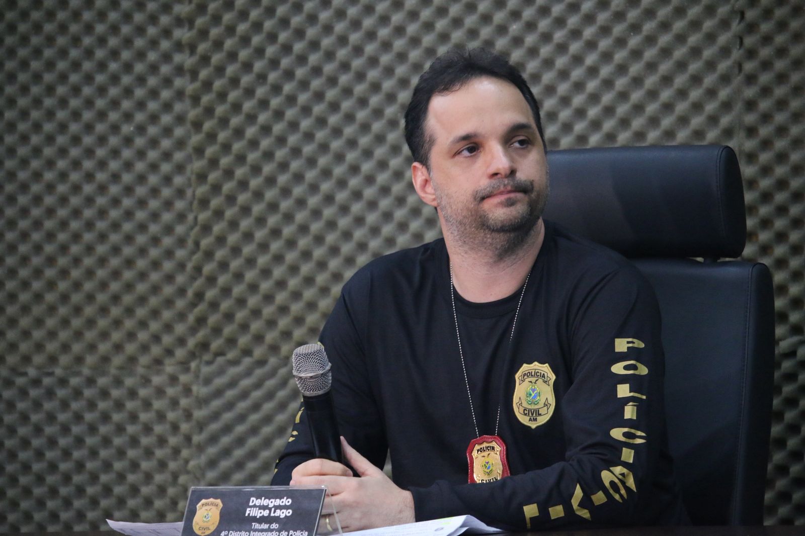 Delegado Filipe Lago - Foto: Jander Robson/ Portal do Holanda