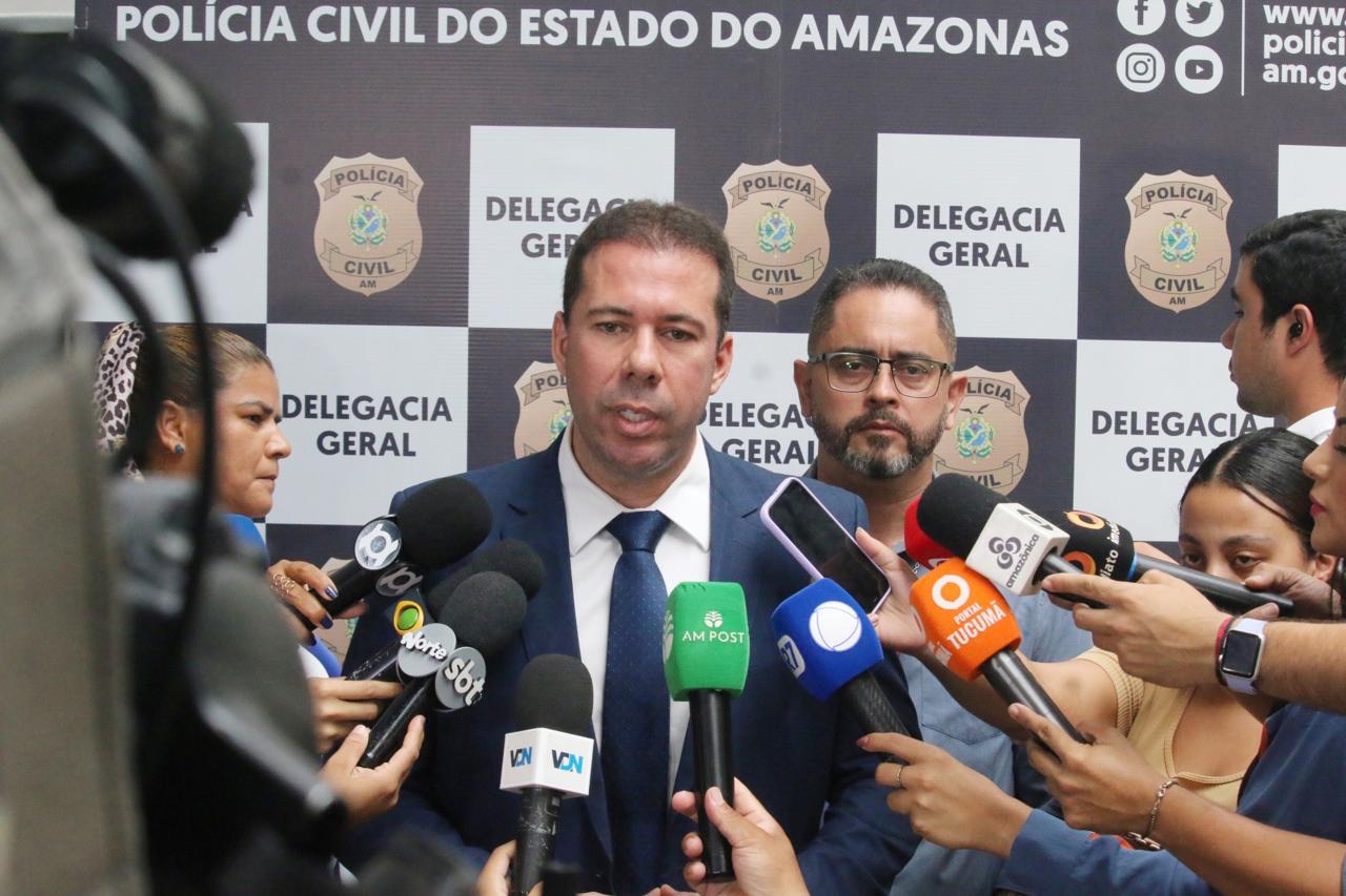 Delegado-geral Bruno Fraga - Foto: Jander Robson/ Portal do Holanda