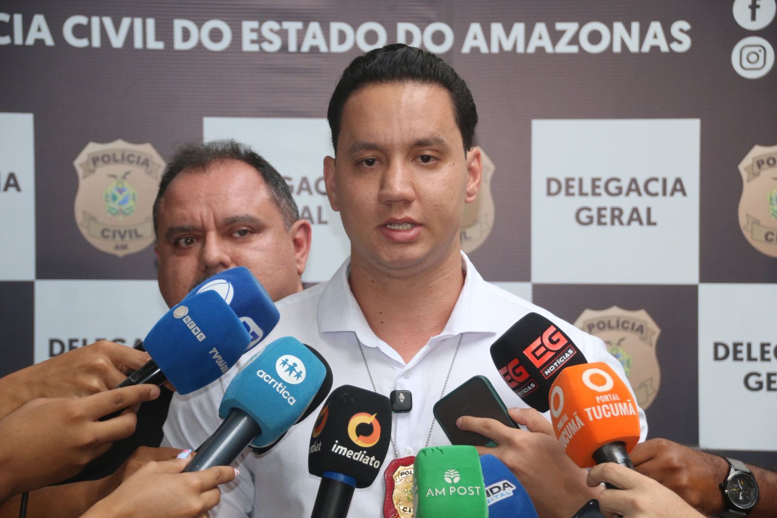 Delegado John Castilho - Foto: Jander Robson/Portal do Holanda