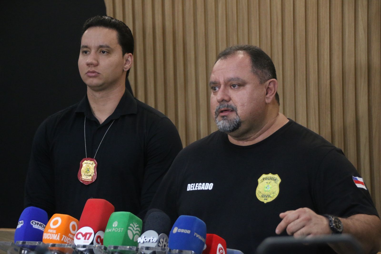 Delegados John Castilho e Paulo Mavignier - Foto: Jander Robson/Portal do Holanda