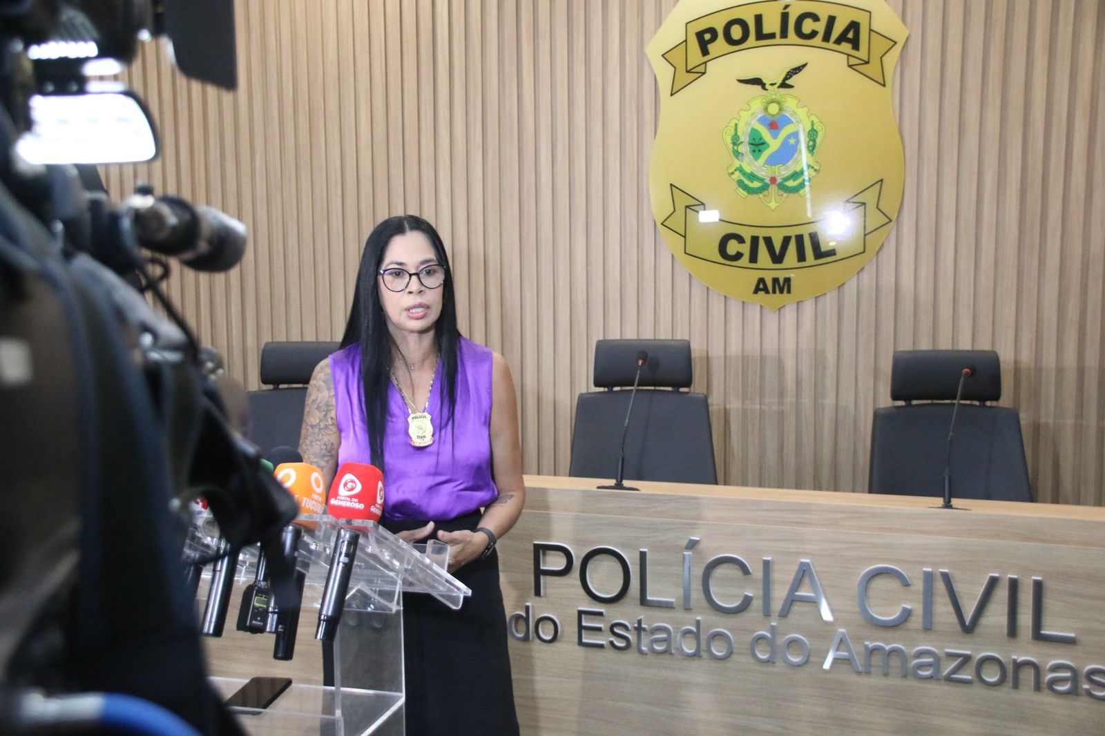 Delegada Joyce Coelho - Foto: Jander Robson/Portal do Holanda