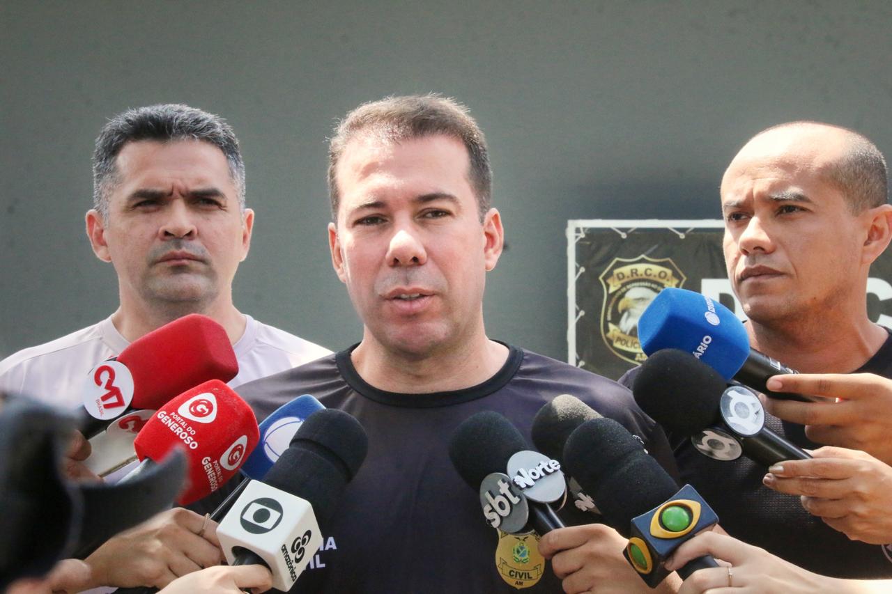 Delegados Juan Val&eacute;rio, Bruno Fraga, M&aacute;rio Paulo - Foto: Jander Robson/Portal do Holanda